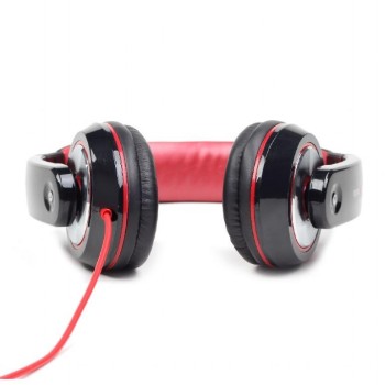 GEMBIRD HEADSET BOSTON ΜΑΥΡΟ ΜΕ ΚΟΚΚΙΝΟ MHS-BOS