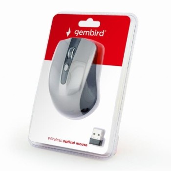 GEMBIRD ΑΣΥΡΜΑΤΟ ΠΟΝΤΙΚΙ, MUSW-4B-04-BG , ΑΣΗΜΙ/ΜΑΥΡΟ