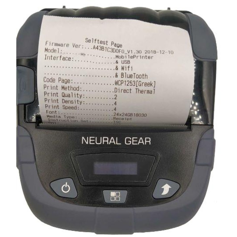 NG 320 ΦΟΡΗΤΟΣ ΘΕΡΜΙΚΟΣ ΕΚΤΥΠΩΤΗΣ, 80mm, USB / Bluetooth / Wi-Fi (171376)