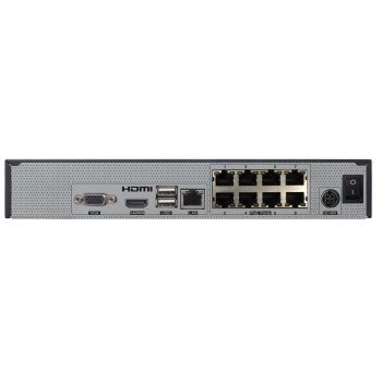 TVT 3108-8P H.265, 8CH ΚΑΤΑΓΡΑΦΙΚΟ NVR, 1 HDD SLOT, POE