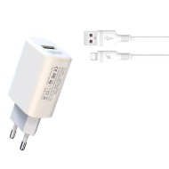 XO L85D  ΦΟΡΤΙΣΤΗΣ QC3.0 18W, 1 ΘΥΡΑ, ΜΕ ΚΑΛΩΔΙΟ TYPE-C