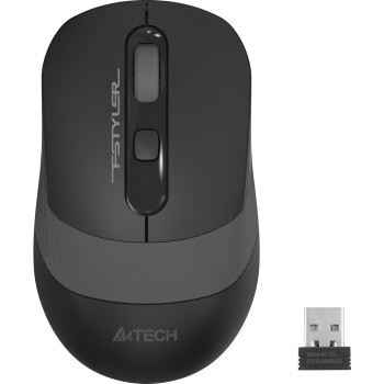ΠΟΝΤΙΚΙ ΑΣΥΡΜΑΤΟ A4Tech FG10 2000 DPI, ΜΑΥΡΟ/ΓΚΡΙ