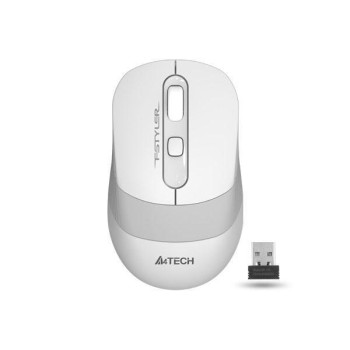 ΠΟΝΤΙΚΙ ΑΣΥΡΜΑΤΟ A4Tech FG10 2000 DPI, ΛΕΥΚΟ/ΓΚΡΙ