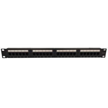 NG PATCH PANEL CAT6, 1U, 24 PORTS