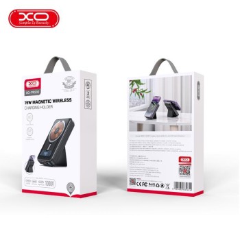 XO PR202 POWERBANK ΔΙΑΦΑΝΟ, ΑΣΥΡΜΑΤΗ ΦΟΡΤΙΣΗ (15W Wireless Charging/PD20W), 10000mAh
