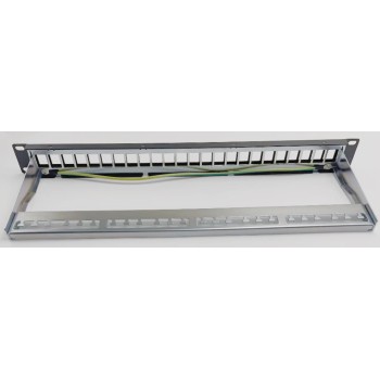 NG PATCH PANEL, 1U, 24 PORTS, KEYSTONE
