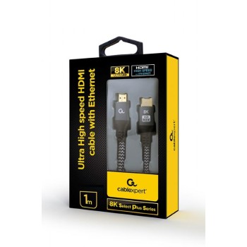 CABLEXPERT PREMIUM ΚΑΛΩΔΙΟ HDMI 2.1, 8K, 60Hz, 1M
