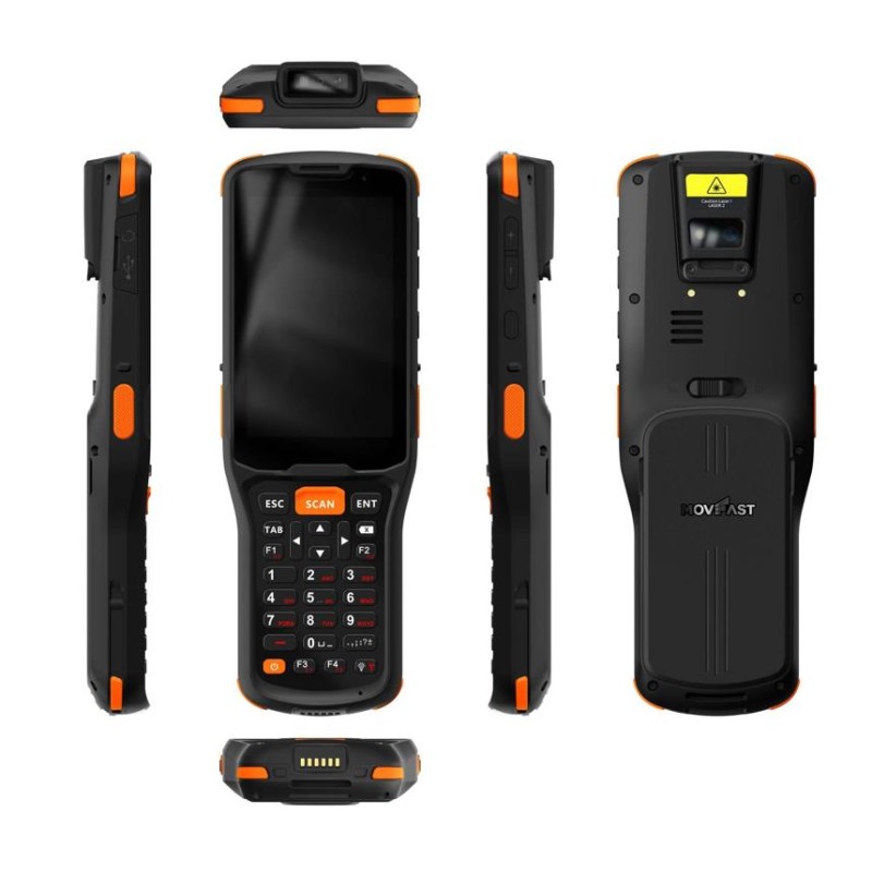 MOVFAST T8 RANGER 1 FUNCTION, HANDHELD TERMINAL, 4G+64G, 2D E4 ENGINE, ANDROID 11