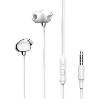 XO EP53 ΑΚΟΥΣΤΙΚΑ HANDSFREE 3.5mm ,ΛΕΥΚΟ