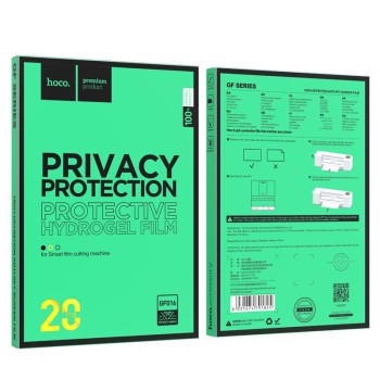 HOCO GF016 MANUAL ALIGNMENT HIGH-DEFINITION ANTI-SPY FILM(20PCS), GLOSS