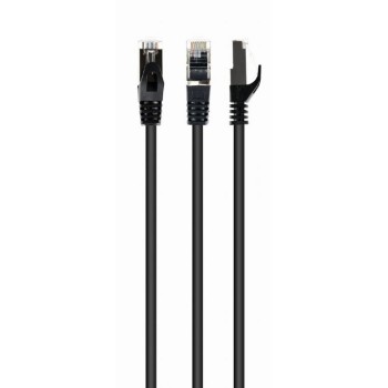 CABLEXPERT ΚΑΛΩΔΙΟ S/FTP CAT6A 0.25m, LSZH, ΜΑΥΡΟ
