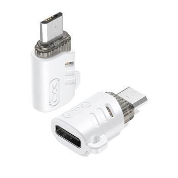 XO NB256H TYPE-C FEMALE TO MICRO MALE CONNECTOR, ΛΕΥΚΟ