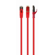 CABLEXPERT ΚΑΛΩΔΙΟ S/FTP CAT6A 0.5m, LSZH, ΚΟΚΚΙΝΟ
