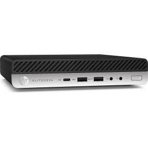 REF HP PRODESK 800 G4 MINI PC, i3 8100T, 8GB DDR4, 256GB SSD NVMe - GRADE A