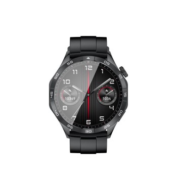 XO WATCH4 SMART WATCH, AMOLED, ΚΛΗΣΗ, ΜΑΥΡΟ