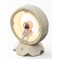 XO OZ12 ΦΩΤΙΣΤΙΚΟ ΝΥΧΤΑΣ STARGATE ΑΣΤΡΟΝΑΥΤΗΣ, 3 ΑΠΟΧΡΩΣΕΙΣ ΛΕΥΚΟΥ, 1200MAH