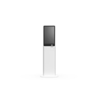 KIOSK BIGPOS, 27inch, i5 1235U, 8GB, M.2 NVME 256GB, PRINTER, 2D SCANNER, ΗΧΕΙΟ, ΜΕ STAND, ΛΕΥΚΟ