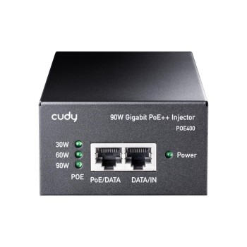 CUDY POE400 90W GIGABIT POE+/POE INJECTOR