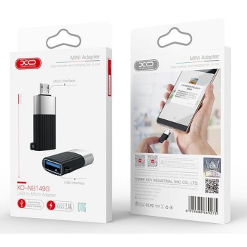 XO NB149-G  ΑΝΤΑΠΤΟΡΑΣ USB2.0 TO MICRO