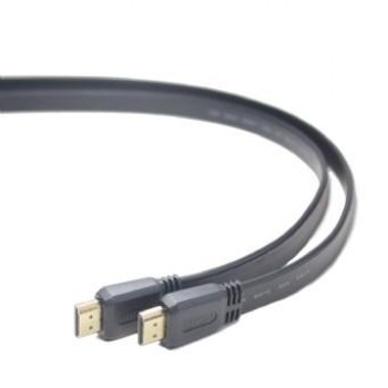 GEMBIRD HDMI male-male flat cable, 3 m, black