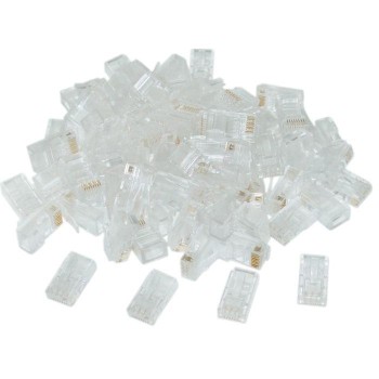 ΑΚΡΟΔΕΚΤΗΣ CABLEXPERT 8P8C RJ45 LAN, UTP CAT6, ΣΑΚΟΥΛΑΚΙ 50 ΤΕΜΑΧΙΩΝ