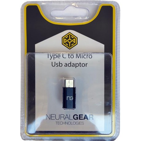 NG ΑΝΤΑΠΤΟΡΑΣ Type C (αρσενικό) σε υποδοχή Micro-USB (θυληκό), BLISTER