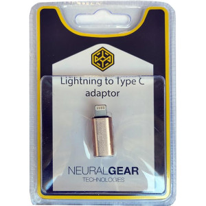 NG ΑΝΤΑΠΤΟΡΑΣ LIGHTNING (αρσενικό) σε υποδοχή TYPE C (θυληκό), BLISTER