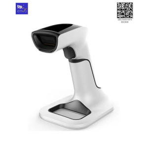 NG ΑΣΥΡΜΑΤΟ 2D BARCODE SCANNER ΜΕ ΒΑΣΗ ΦΟΡΤΙΣΗΣ, 2.4G/USB/BT