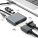 XO HUB001 4 IN 1 TYPEC TO HDMI/VGA/USB3.0/PD CHARGING