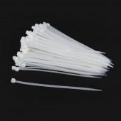 ΔΕΜΑΤΙΚΑ Nylon cable ties, 150 x 3.2 mm, UV resistant, ΛΕΥΚΟ