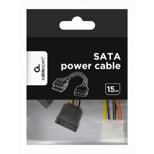 CABLEXPERT ΚΑΛΩΔΙΟ ΤΡΟΦΟΔΟΣΙΑΣ MOLEX TO 2 x SATA