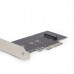 GEMBIRD M.2 SSD ADAPTER PCI-E WITH EXTRA LOW PROFILE BRACKET
