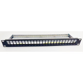 NG PATCH PANEL, 1U, 24 PORTS, KEYSTONE