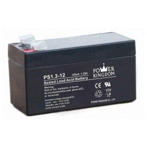 POWER KINGDOM BATTERY 12V 1.3AH