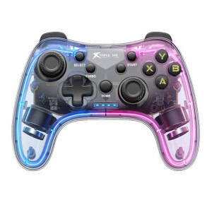 XTRIKE GP-51 GAMING PAD ΔΙΑΦΑΝΟ ΜΕ LED, PS4, IOS, ANDROID, PC