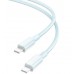XO NB-Q250B PD 60W TYPE-C ΣΕ TYPE-C PVC SHINY COLORFUL FAST CHARGING CABLE ΓΑΛΑΖΙΟ