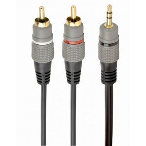 CABLEXPERT ΚΑΛΩΔΙΟ ΗΧΟΥ 3.5mm STEREO TO RCA PLUG CABLE 2.5m