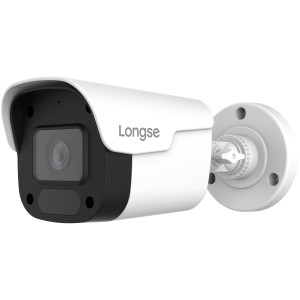 LONGSE BPSCFC4R-36PM IP CAMERA, 4MP, OUTDOOR, BULLET, 3.6mm, MIC