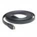 GEMBIRD HDMI male-male flat cable, 3 m, black