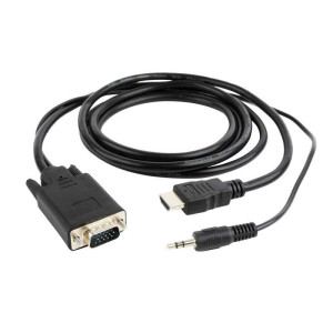 GEMBIRD ΚΑΛΩΔΙΟ HDMI TO VGA & AUDIO ADAPTER 1.8m