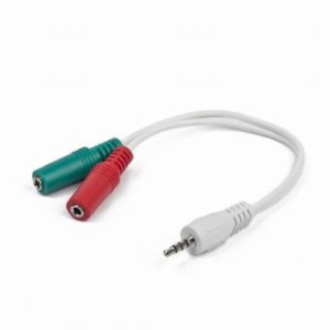 CABLEXPERT ΚΑΛΩΔΙΟ ΗΧΟΥ 3.5mm 4-PIN ΑΡΣΕΝΙΚΟ ΣΕ 3.5mm STEREO+MIC