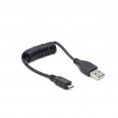 CABLEXPERT ΚΑΛΩΔΙΟ MICRO USB SPIRAL , 0.6m