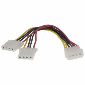 CABLEXPERT ΚΑΛΩΔΙΟ ΤΡΟΦΟΔΟΣΙΑΣ Y MOLEX MALE TO 2 x MOLEX FEMALE