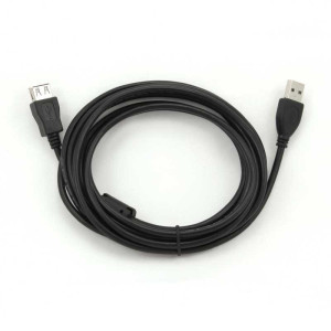 CABLEXPERT ΚΑΛΩΔΙΟ USB EXTENSION 2.0 MALE-FEMALE ΜΕ ΦΕΡΡΙΤΗ 1.8m