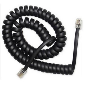 CABLEXPERT ΤΗΛΕΦΩΝΙΚΟ ΚΑΛΩΔΙΟ SPIRAL 2m, BLACK