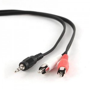 CABLEXPERT ΚΑΛΩΔΙΟ ΗΧΟΥ 3.5mm STEREO TO RCA PLUG CABLE 1.5m