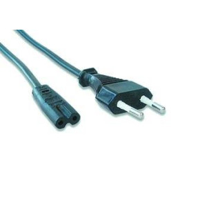 CABLEXPERT ΚΑΛΩΔΙΟ ΤΡΟΦΟΔΟΣΙΑΣ EU 2 PIN PLUG 2m