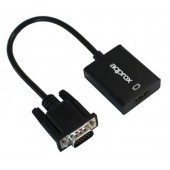 APPROX ΑΝΤΑΠΤΟΡΑΣ VGA to HDMI with AUDIO OUTPUT