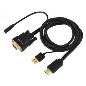 APPROX ΑΝΤΑΠΤΟΡΑΣ HDMI to VGA with AUDIO OUTPUT